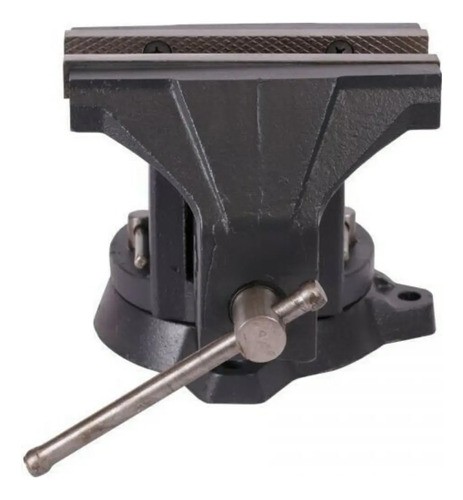 Morsa De Banco Total 8 Pulgadas, 200mm, De Apriete 2500kg, Con Yunque, Base Giratoria - Tht6186 Negra - Imagen 3