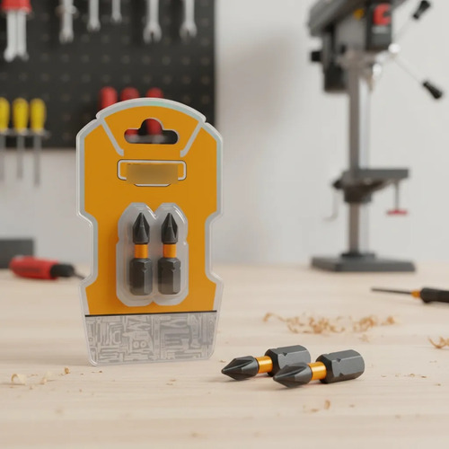 Set X 2 Puntas Impacto Ph2 X 25mm Ingco Sdbim71ph225 - Imagen 3