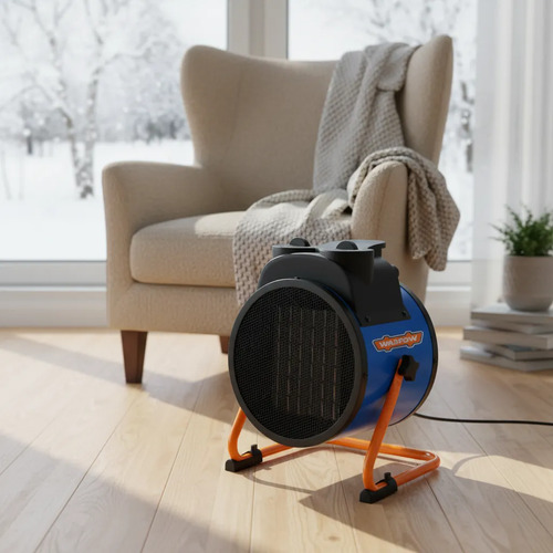 Caloventilador Calefactor Electrico Wadfow Turbo 2kw - Imagen 3