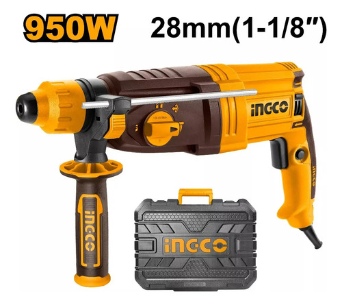 Rotomartillo 950w 2,5j 28mm Rgh9528 Ingco - Imagen 2