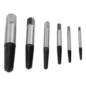Kit 6 Contra Macho Extractor De Tornillos Ingco Ase106