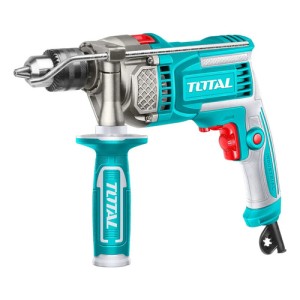 Taladro Percutor Total 1100w Industrial - Mandril 13mm, 3000rpm - Velocidad Variable - Tg1111366 Turquesa 50 Hz