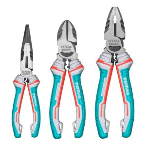 Set 3 Alicates Pinzas Total Alto Torque Tht2k0301s