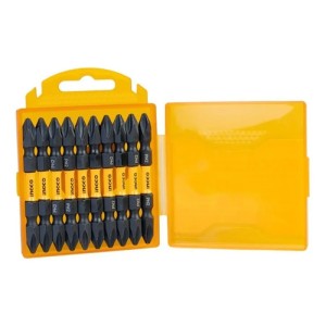 Set 10 Puntas De Impacto Ingco Ph2 X 65mm Imantadas
